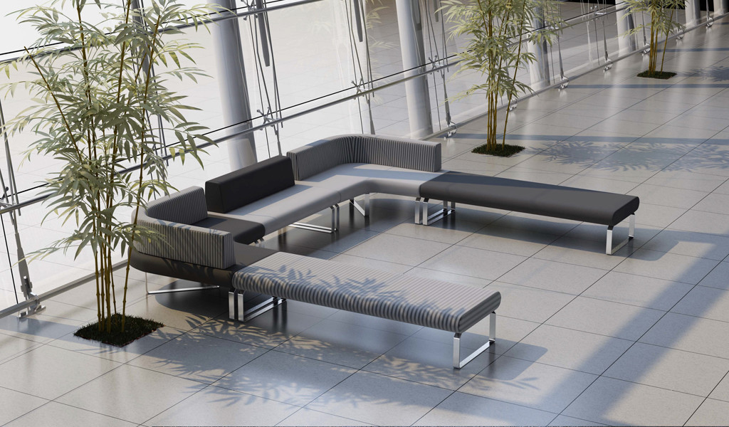 guest seating for hallways, lobbies