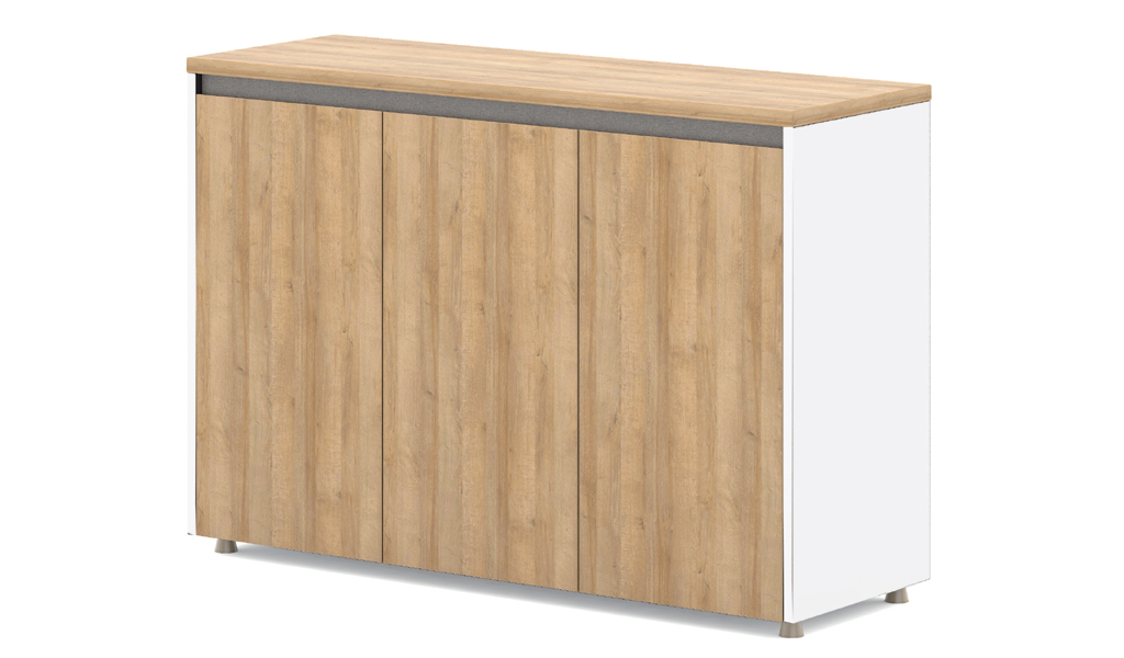 ‘Quin’ 3 Door Low Height Filing Cabinet