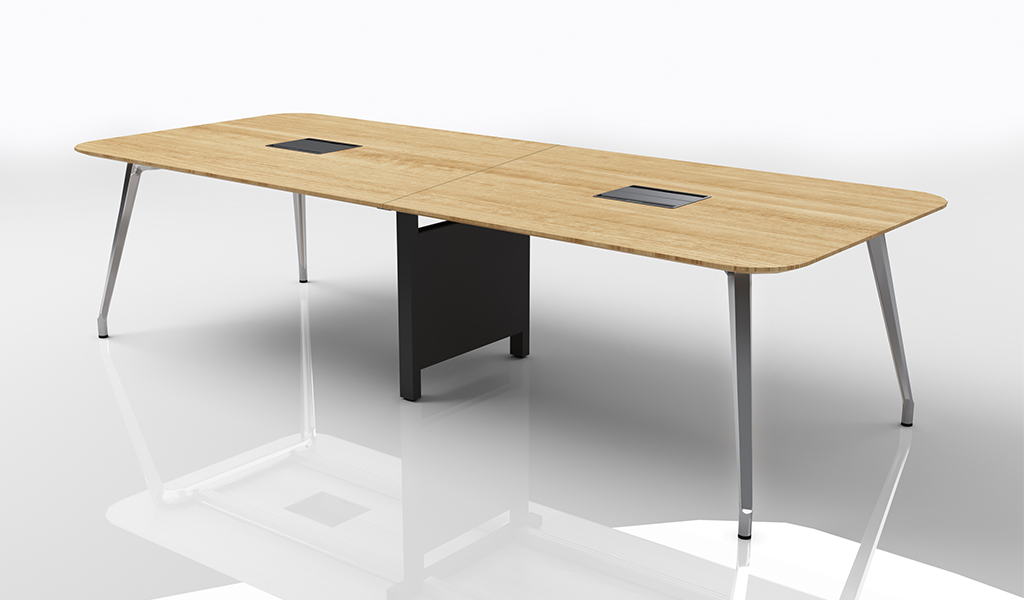 ‘Varna’ 10 Feet Meeting Table In Light Oak