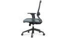 'Circa' Chair In Acqua Gray With Adjustable Lumbar Support