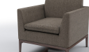 'Pluto' Single Seater Compact Office Sofa In Fabric