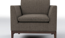 'Pluto' Single Seater Compact Office Sofa In Fabric