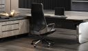 'Atlas' Luxury Office Chair In Nappa Leather