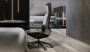 'Atlas' Luxury Office Chair In Nappa Leather