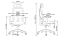 'Blade' Executive Chair With Adjustable Back Support