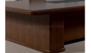 walnut veneer finish meeting table