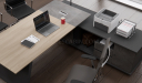 'Spiro' Office Desk In Light Oak Laminate