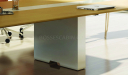 conference table with wire management box