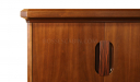 office side cabinet in walnut veneer