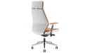 'Coupe' Executive Office Chair In Tan Leather