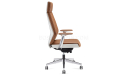 'Coupe' Executive Office Chair In Tan Leather