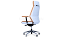 Coupe Office Chair In Tan Leather