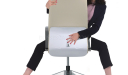 'Hero' Executive Office Chair In Leather