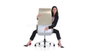 'Hero' Executive Office Chair In Leather