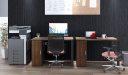 'Inspira' 4 Feet Desk With Storage Cabinet