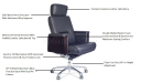 'Baron' Leather Office Chair