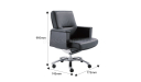 'Baron' Medium Back Leather Office Chair