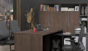 'Inspira' Wall Cabinet In Walnut