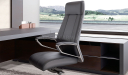 'Calm' Office Chair In Premium Nappa Leather