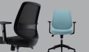 'Shield' Mesh Back Task Chair With Lumbar Support