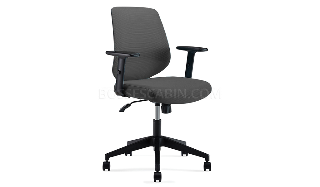 Mesh back office store chair with lumbar support