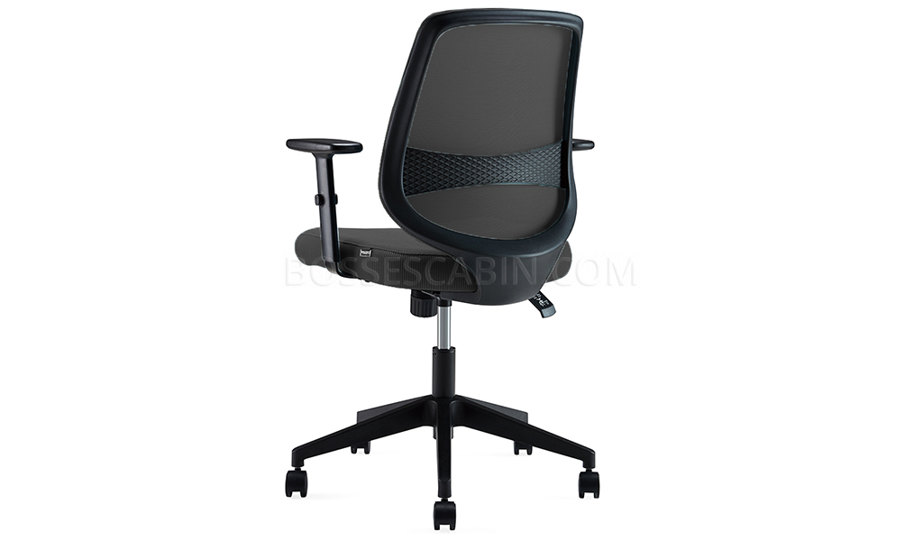 Shield clearance task chair