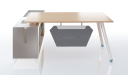 'Lido' 6 Feet Desk With Laminate Top