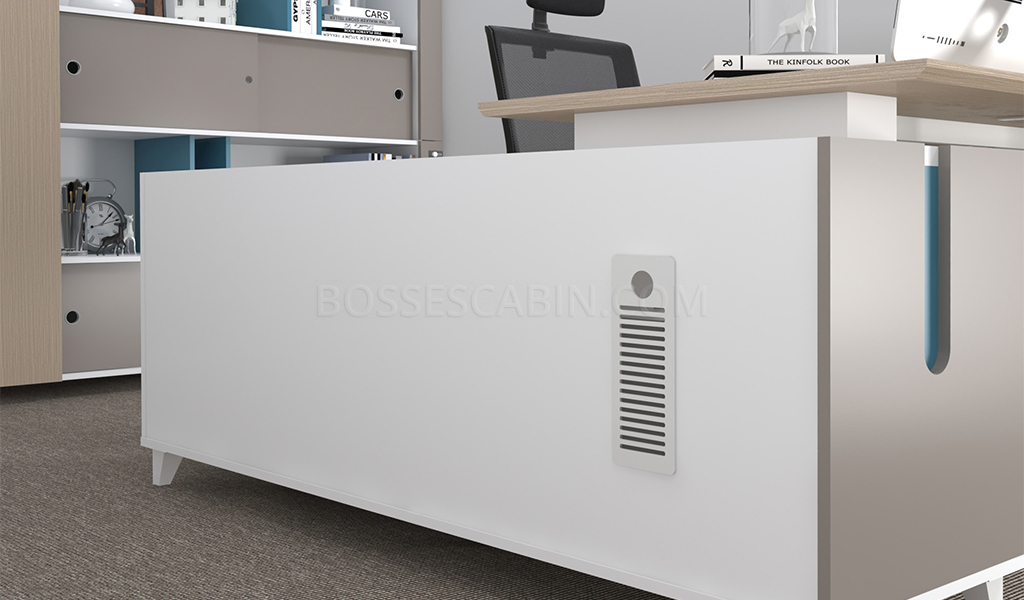 Lido 6 Feet Desk In Light Oak Modern Office Desks Online Boss