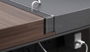 'Nexa' Office Desk In Pari Walnut