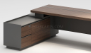 'Nexa' 6 Ft. Office Desk In Pari Walnut