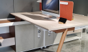'Orion' Linear Workstation With Side Cabinet