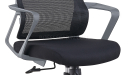 'Streak' High Back Chair In Light Gray Frame
