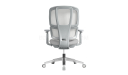 'H2' Medium Back Chair In Light Gray Frame