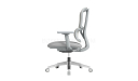 'H2' Medium Back Chair In Light Gray Frame