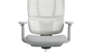 'H2' Medium Back Chair In Light Gray Frame