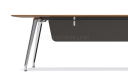 'Varna' 8.5 Feet Desk With Aluminum Alloy Legs