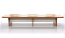 'Swan' 16 Feet Meeting Table In Golden Sandalwdood