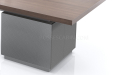 'Nexa' 8 Feet Meeting Table In Pari Walnut