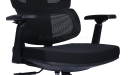 'Clove' High Back Office Chair In Black Frame