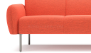 'Fleur' Three Seater Sofa With Rounded Armrests