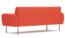 'Fleur' Three Seater Sofa With Rounded Armrests