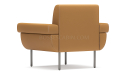 'Fleur' One Seater Leather Sofa With Reclined Armrests