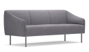 'Fleur' Three Seater Sofa With Slanting Armrests