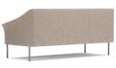 'Fleur' Three Seater Sofa With Curved  Armrests