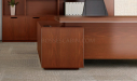 beautifully designed office table with straight lines