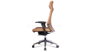 'Vertu' Executive Chair In Coffee Brown Nappa Leather