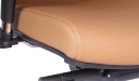 'Vertu' Executive Chair In Coffee Brown Nappa Leather