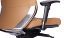 'Vertu' Executive Chair In Coffee Brown Nappa Leather