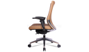 'Vertu' Executive Chair In Coffee Brown Nappa Leather