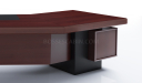 'Metro' 9 Feet Curved Top Office Table